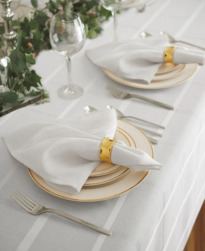 Elrene Plaid Set Of 4 Napkins - Image 4