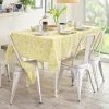 Elrene Chase Geometric Stain Resistant Indoor Outdoor 60X120 Tablecloth