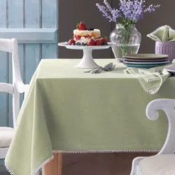 Lenox French Perle Pistachio Table Linen Collection