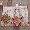 Elrene Holiday Turkey Bordered Fall Placemat, Set Of 4