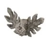 Saro Lifestyle Pinecone Design Rustic Style Napkin Ring, Set Of 4