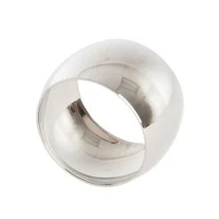 Saro Lifestyle Round Shape Napkin Ring, Set Of 4