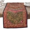 Saro Lifestyle Handmade Sari 'Sitara' Table Runner