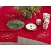 Saro Lifestyle Merry Christmas Embroidered Holiday Table Runner, 14 X 72