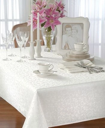 Lenox Opal Innocence Oblong 60 X 120 Tablecloth - Image 3