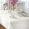 Lenox Opal Innocence Tablecloth, 84 X 60
