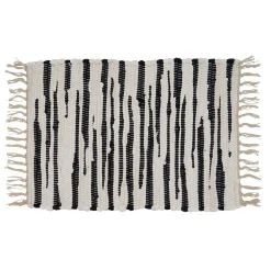 Saro Lifestyle Zebra Chindi Placemat Set Of 4