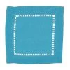 Saro Lifestyle Hemstitched Border Cocktail Napkin Set Of 12