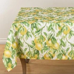 Saro Lifestyle Printed Tablecloth