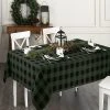 Elrene Farmhouse Living Holiday Buffalo Check Tablecloth 60 X 84