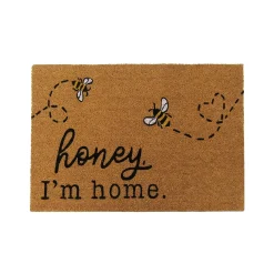Elrene Honey I'm Home Bee Coir Doormat                            