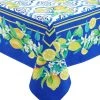 Laural Home Vely Lemons 70x144 Tablecloth