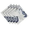 Laural Home Seaside Postcard Napkin - Set Of 4
