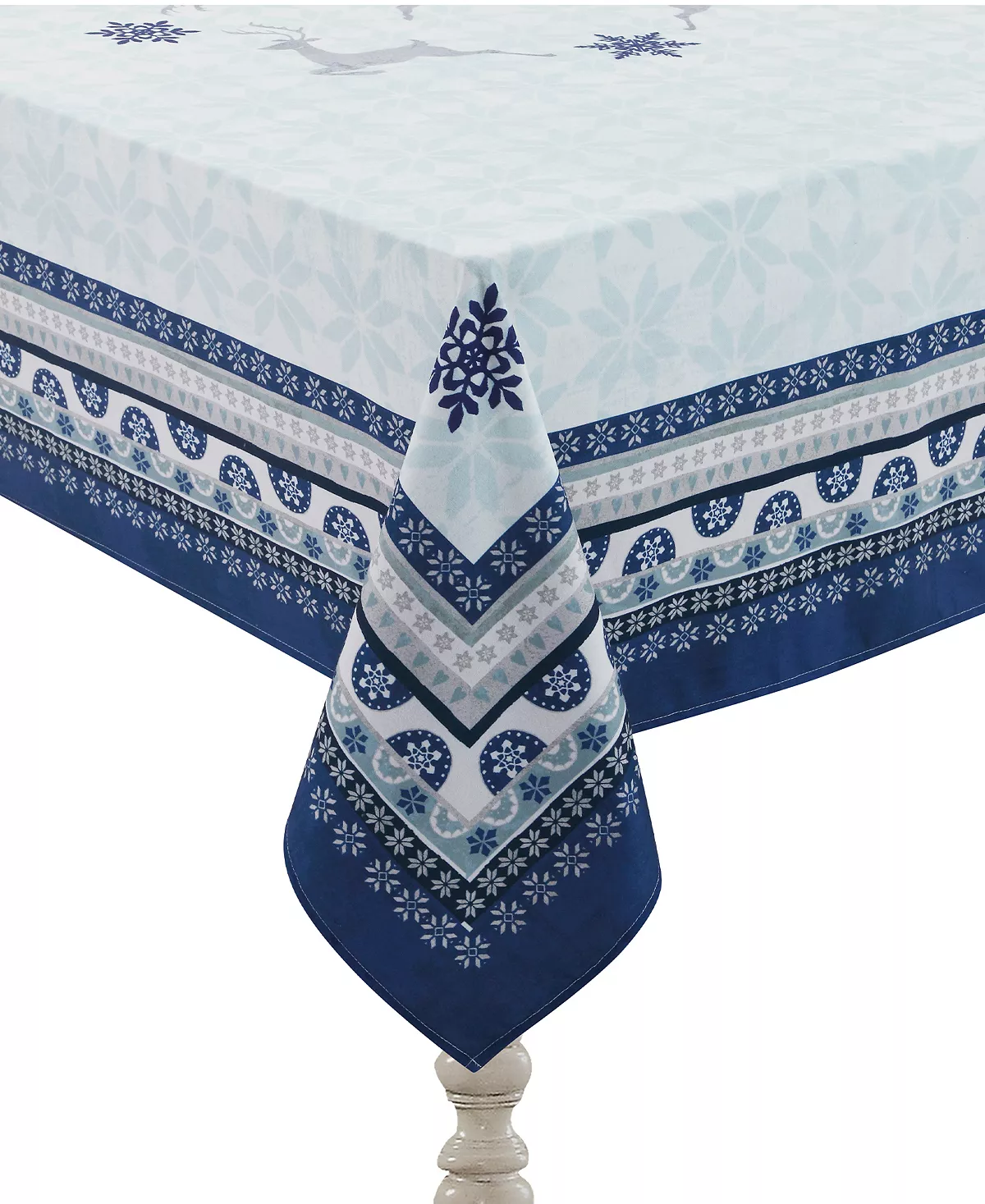 Laural Home Simply Winter Tablecloth - 70 X 144