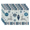 Laural Home Simply Winter Placemat - Set Of 4
