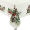 Laural Home Winter Garland Tablecloth -70 X 120