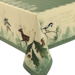 Laural Home Woodland Forest Tablecloth - 70x 84