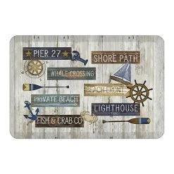 Laural Home Beach Front Kitchen Mat