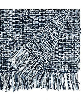 Saro Lifestyle Woven Design Long Table Runner, 72 X 16 - Image 2