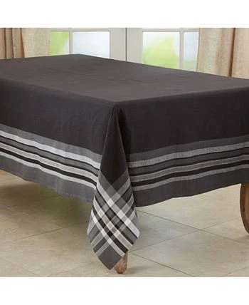 Saro Lifestyle Ped Border Design Tablecloth, 120 X 70 - Image 2