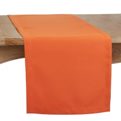 Saro Lifestyle Everyday Design Solid Color Table Runner