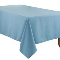 Saro Lifestyle Everyday Design Solid Color Tablecloth, 60 X 60
