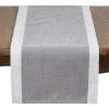 Saro Lifestyle Table Runner With Banded Border