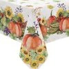 Laural Home Cornucopia Harvest Tablecloth, 70 X 84