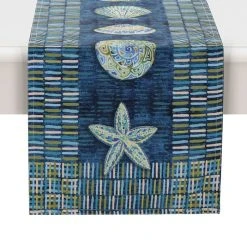 Laural Home Embellished Shells Runner, 13 X 90