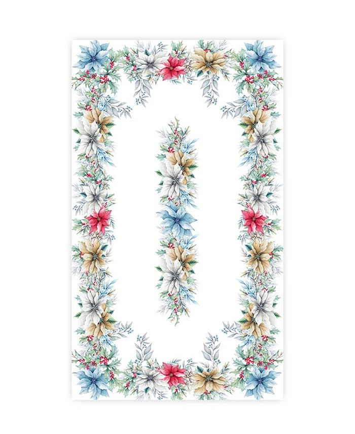 Laural Home Glad TidingsTablecloth, 70 X 120