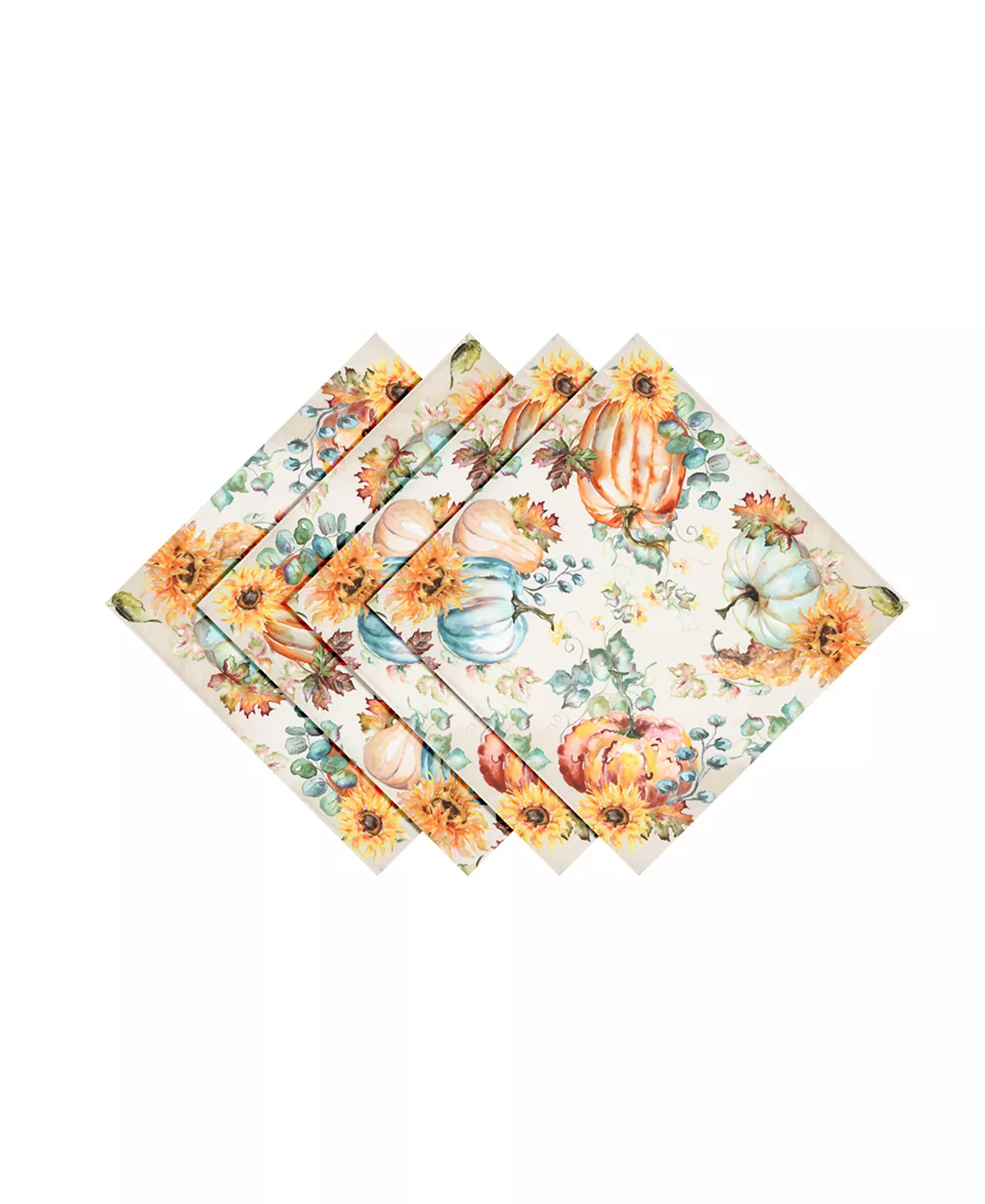 Laural Home Vest Sun Set Of 4 Napkins, 20 X 20