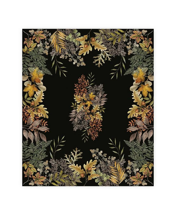 Laural Home Sophisticated Autumn Tablecloth, 70 X 84