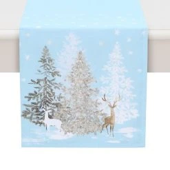 Laural Home Winter Wonderland Runner, 13 X 72