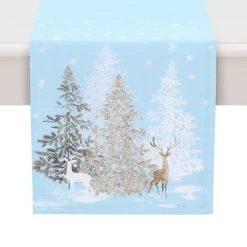 Laural Home Winter Wonderland Runner, 13 X 90