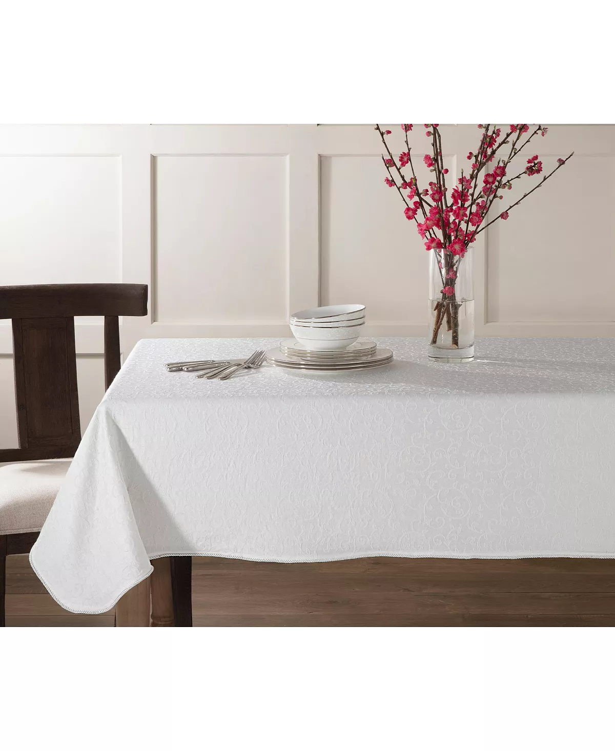 Lenox Opal Innocence Oblong 60 X 120 Tablecloth - Image 4