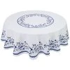 Avanti Portmeirion Blue Portofino 70 Round Tablecloth