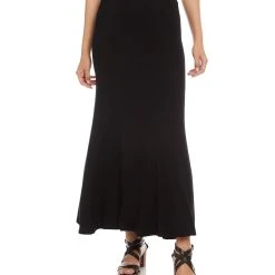 Karen Kane Pull On Maxi Flare Skirt