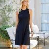 Karen Kane High Neck A Line Dress