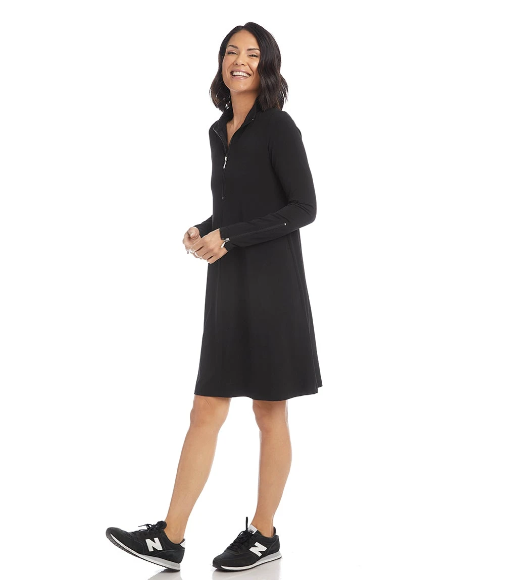 Karen Kane Zip Up Travel Dress - Image 3