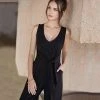Karen Kane Tie-Front Jumpsuit