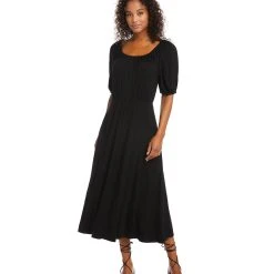 Karen Kane Petite Size Peasant Artisan Dress