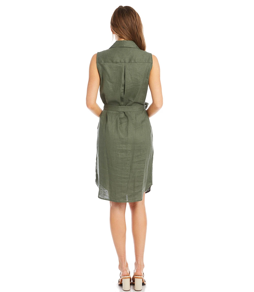 Karen Kane Sleeveless Shirtdress - Image 3