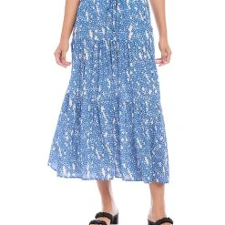 Karen Kane Tiered Midi Skirt