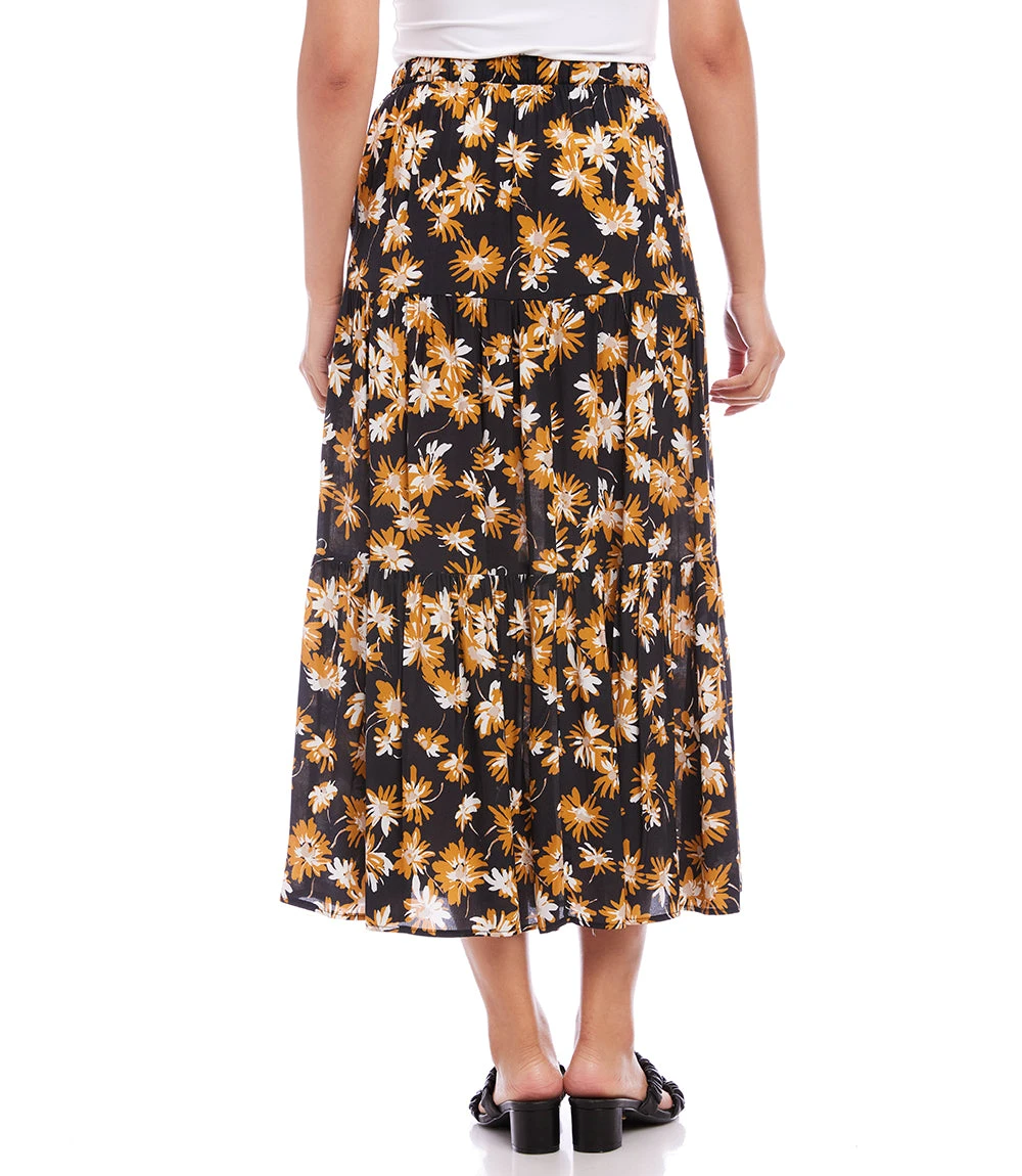 Karen Kane Tiered Midi Skirt - Image 3