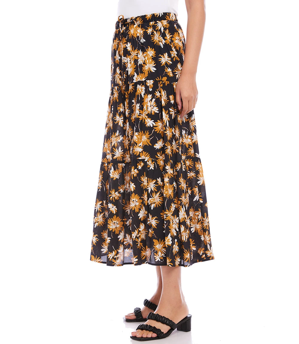 Karen Kane Tiered Midi Skirt - Image 4