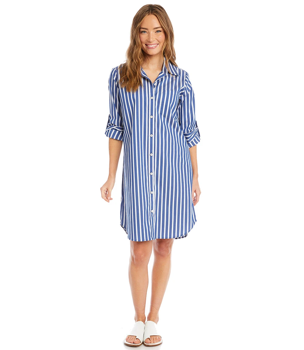 Karen Kane Stripe Shirtdress - Image 3