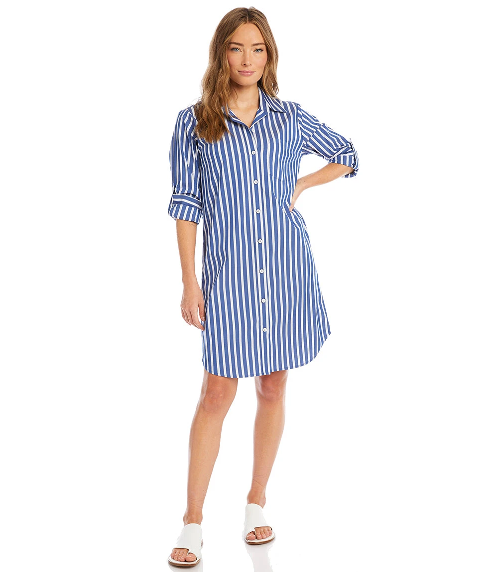 Karen Kane Stripe Shirtdress - Image 6