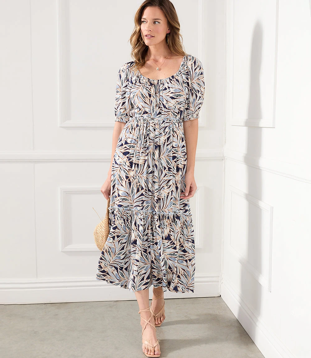 Karen Kane Puff Sleeve Dress