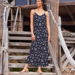 Karen Kane Bias Cut Midi Dress