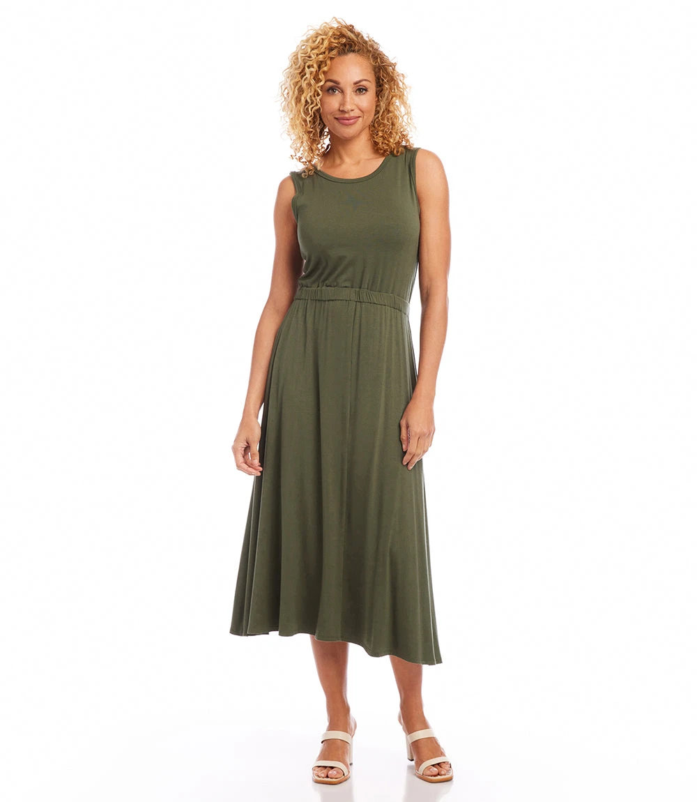 Karen Kane Sleeveless Artisan Dress - Image 3